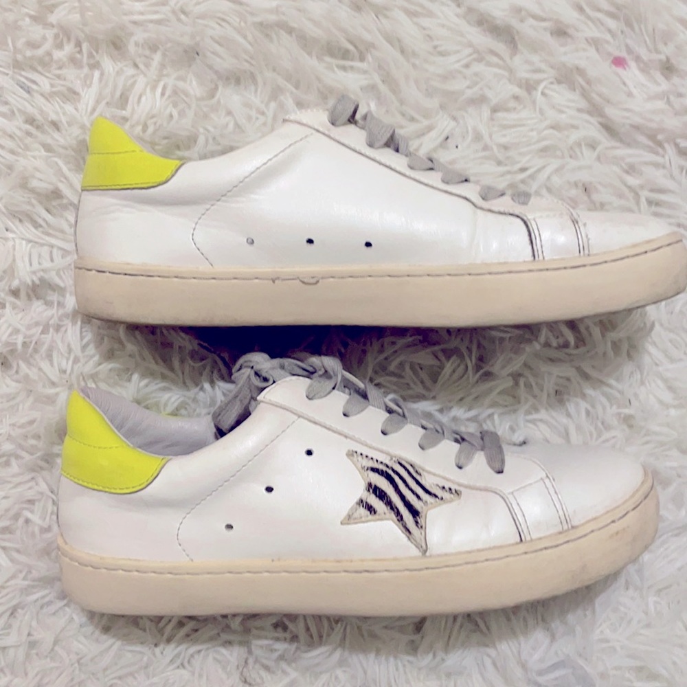 White Haven Golden Goose Dupe Sneakers, 6.5